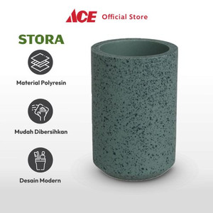 Ace Stora 7X7X10.4 cm Tempat Sikat Gigi - Hijau