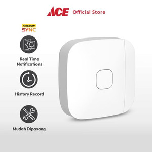 Ace Krisbow Sync Sensor Jendela Atau Pintu Wifi - Putih