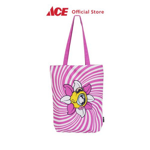 Ataru Tote Bag Swirl Muklay Quinny - Pink