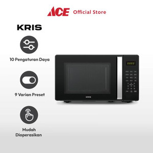 Ace Kris 25 Ltr Microwave Digital - Hitam