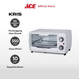 Ace Kris 10 Ltr Oven Toaster 350 Watt - Putih