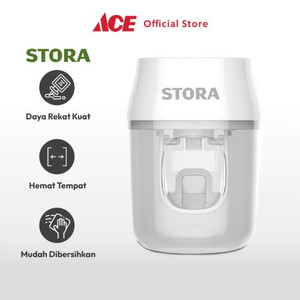 Ace Stora Dispenser Pasta Gigi - Putih