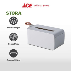 Ace - Stora 22.5x11.5x11 Cm Kotak Tisu - Putih