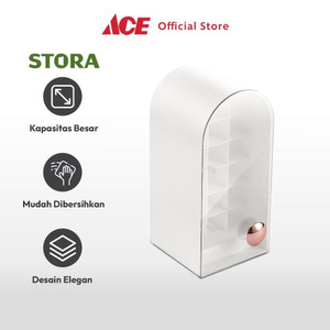 Ace - Stora 9.3x9.5x20 Cm Organizer Lipstik - Putih