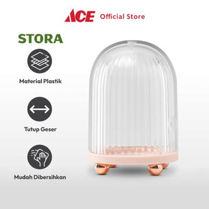 Ace - Stora 9.5x6.7x6.7 Cm Kotak Kosmetik Beauty Blender - Pink