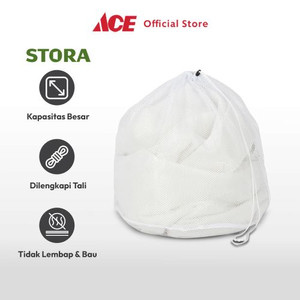 Ace - Stora 60x80 Cm Kantong Laundry - Putih