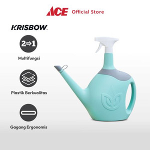 Ace - Krisbow 1.8 Ltr Penyiram Tanaman Dengan Kepala Spray - Biru