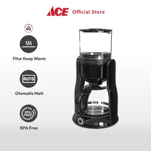 Ace - Acepresso Coffee Maker Manual Drip 4 Cup - Hitam