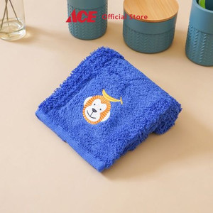 Ace - Ataru 45x100 Cm Handuk Mandi Anak Monkey - Biru