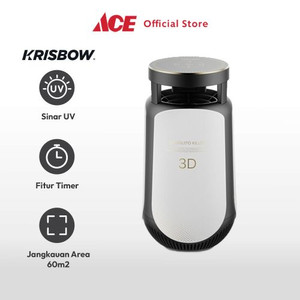 Ace Krisbow Perangkap Nyamuk Inhalant Dengan Timer Gm962 - Hitam