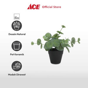 Ace - Arthome Tanaman Artifisial Grass Dengan Pot