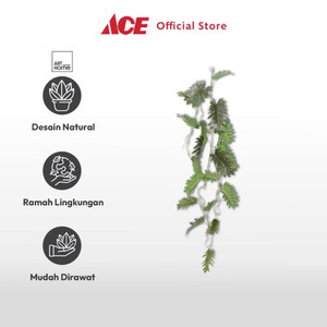 Ace - Arthome Tanaman Artifisial Garland Philodendron Leaf - Hijau