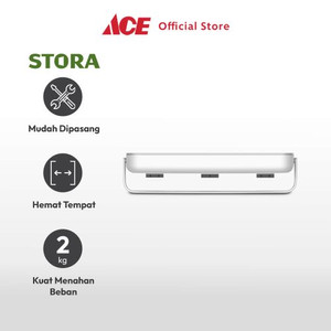 Ace - Stora Rak Kamar Mandi Dengan Gantungan Handuk