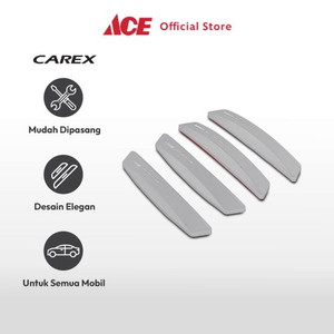 Ace - Carex Genova Pelindung Pintu Mobil Slim Cut - Abu-Abu