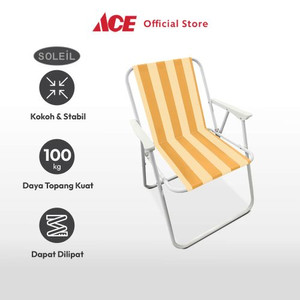 Ace - Soleil Kursi Teras Stripe Spring - Oranye