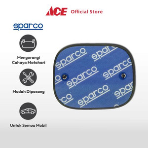 Ace - Sprco Set 2 Pcs Pelindung Kaca Mobil Side Sunshade - Biru