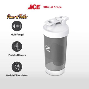 Ace - Paws N Tail Botol Minum Hewan Travel 4 In 1 - Abu-Abu