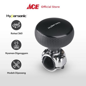 Ace - Hypersonic Power Handle Setir Mobil Hp2435-3 - Hitam