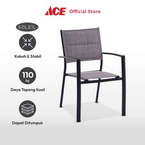 Ace - Soleil Kursi Teras Berlengan Textilene Padded