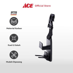 Ace - Otto Kalasse Car Headrest Hook 2510a - Hitam