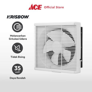 Ace - Krisbow 10 Inci Exhaust Fan 1 Way - Putih