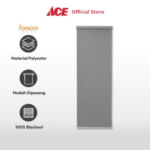 Ace - Forhom 120x250 Cm Roller Blind Blackout Textured - Krem