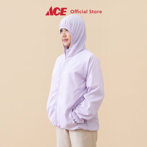 Ace - Ataru Ukuran M Jaket Foldable Lightweight - Ungu Lilac