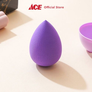 Ace - Ataru Beauty Blender Dengan Case - Ungu