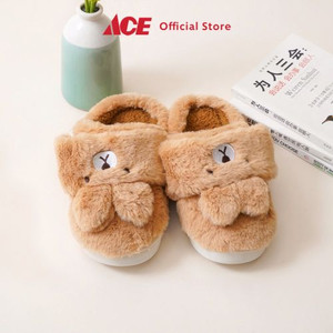 Ace - Ataru Ukuran 40/41 Sandal Rumah Bear Sling Back - Cokelat