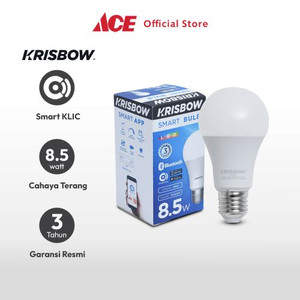 Ace - Krisbow Bohlam Led Smart Bluetooth 8.5 Watt Rgbcw