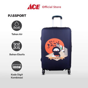 Ace - Passport Ukuran Xl Sarung Koper Japan Ninja Dengan Lock