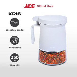 Ace - Kris 350 Ml Minty Tempat Bumbu Dapur - Krem Beige