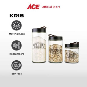 Ace Kris Set 3 Pcs Stoples Kaca Kitchen Rules