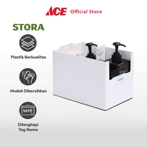 Ace - Stora 21X14X15 Cm Kotak Penyimpanan High - Putih