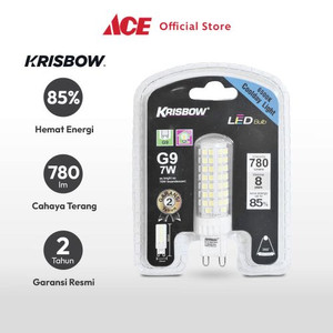 Ace - Krisbow Bohlam Led 7 Watt Cool Daylight 780 Lumen G9 - Putih