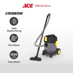 Ace - Krisbow Penghisap Debu Kering & Basah 20 Ltr 1000 Watt