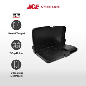 Ace - Otto Klasse Meja Lipat Mobil Headrest Wide - Hitam