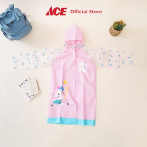 Ace - Ataru Ukuran L Jas Hujan Anak Bunny - Pink