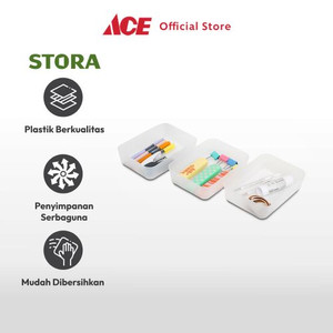 Ace - Stora 18x13x4.5 Cm Set 3 Pcs Organizer Laci