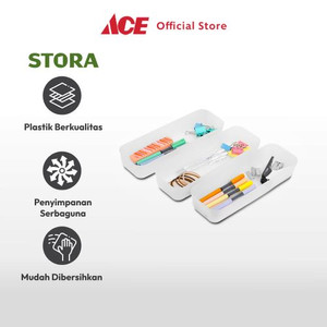 Ace - Stora 26x8.5x4.5 Cm Set 3 Pcs Organizer Laci