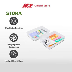 Ace - Stora 26x18x4.5 Cm Set 2 Pcs Organizer Laci