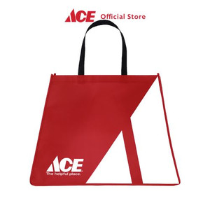 Ace Ukuran L Tas Belanja Trapezoid - Merah