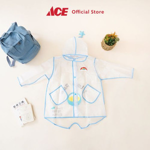 Ace - Ataru Ukuran Xl Jas Hujan Anak Duck - Biru