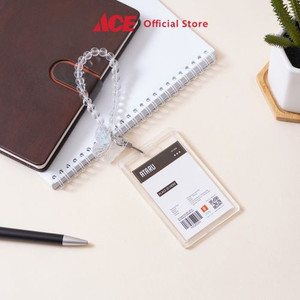 Ace - Ataru Holder Id Card Dengan Butterfly Charm