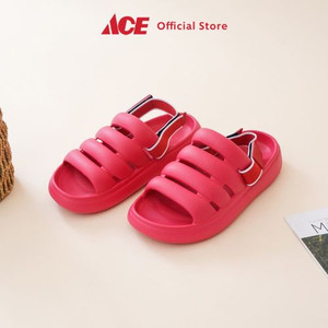 Ace - Ataru Ukuran 36/37 Sandal Wanita Dengan Elastic Band - Pink