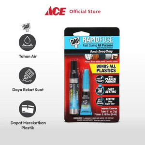 Ace - Dap Set 2 Pcs Lem Serbaguna Rapid Fuse Tough