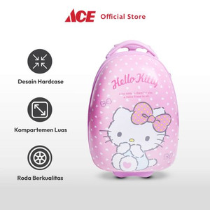 Ace - Hello Kitty Koper Anak Egg Shape - Pink