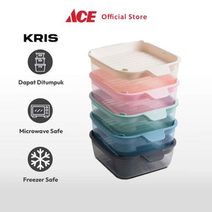 Ace - Kris Set 5 Pcs Rainbow Wadah Makanan