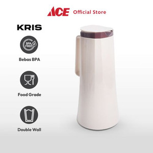 Ace - Kris 1 Ltr Teko Minuman Vacuum Flask - Cokelat