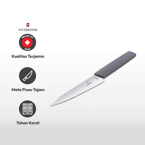 Ace Victorinox 15 cm Swiss Modern Pisau Dapur - Abu-Abu